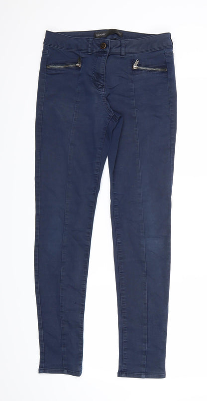 NEXT Womens Blue   Skinny Jeans Size 10 L28 in