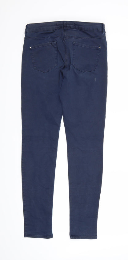 NEXT Womens Blue   Skinny Jeans Size 10 L28 in