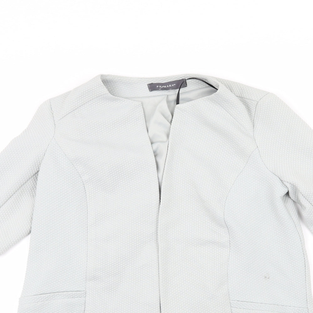 Primark Womens Black   Jacket Coatigan Size 6