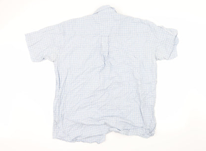 Wolsey Mens Blue Check   Button-Up Size XL