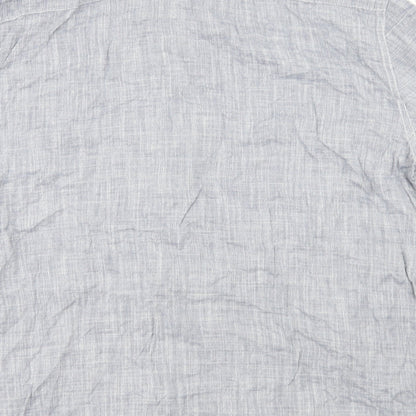 George Mens Blue    Button-Up Size XL