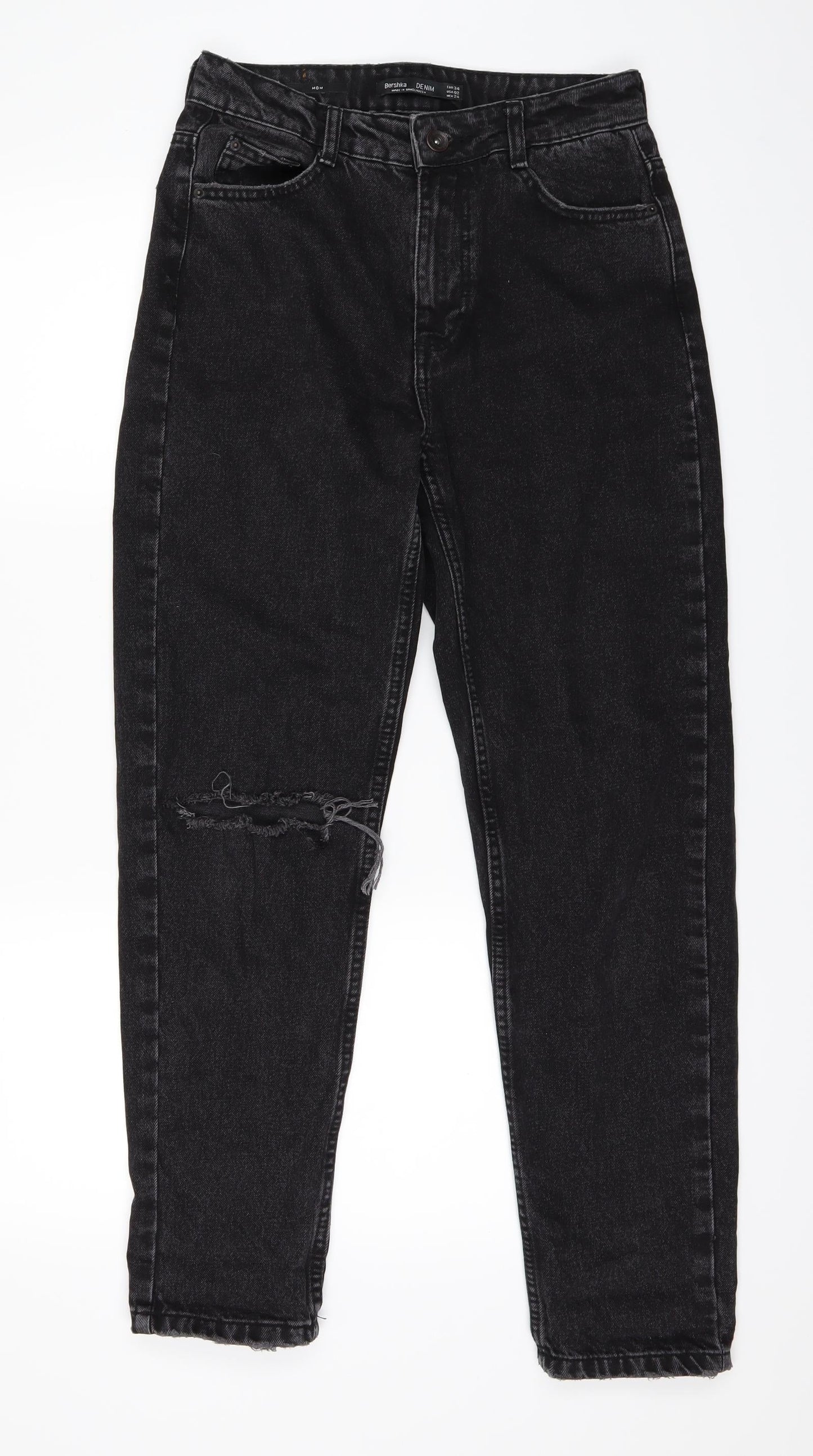 Bershka Womens Black   Bootcut Jeans Size 6 L24 in