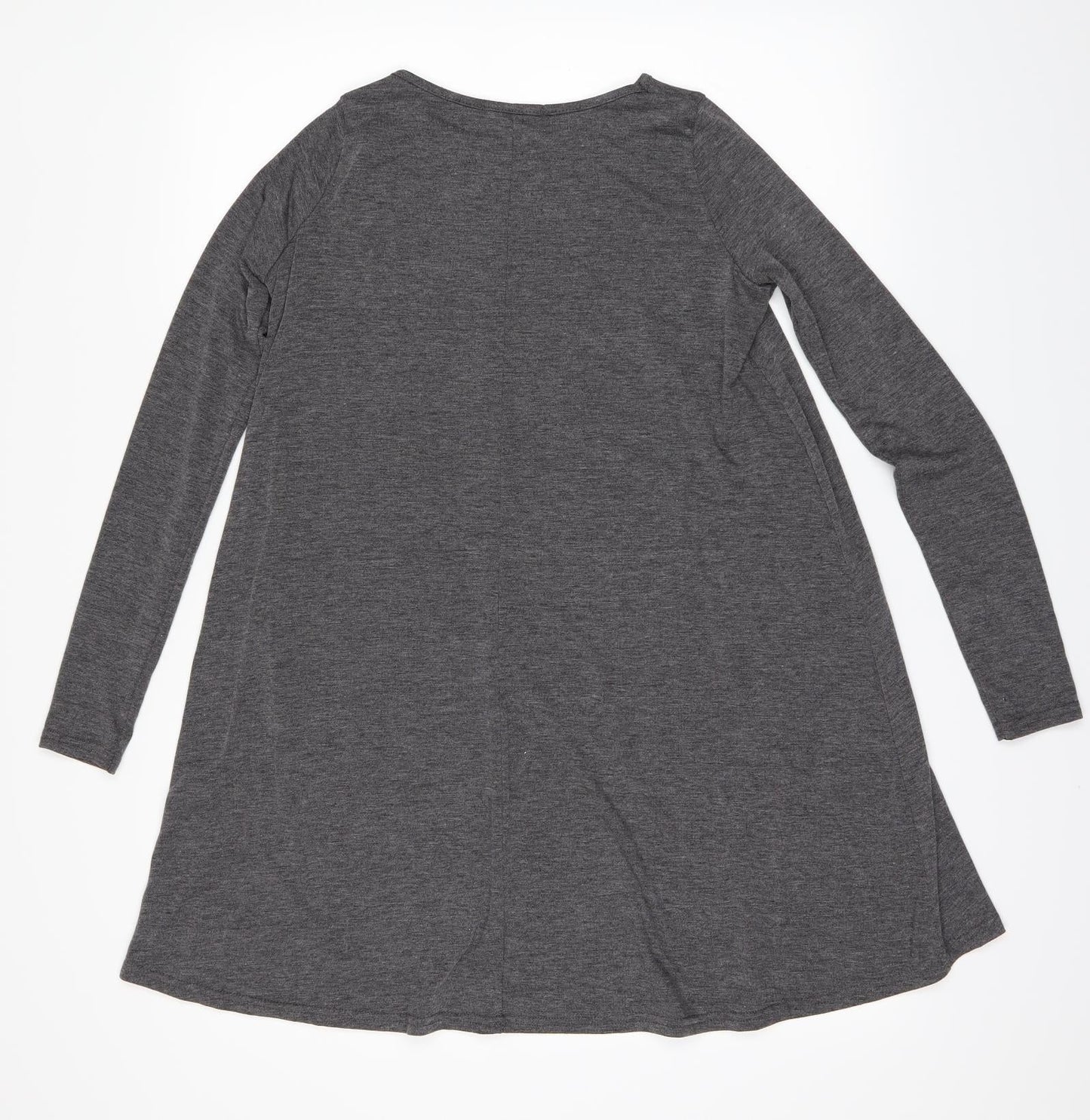 I SAW IT FIRST Womens Grey   Basic Blouse Size 6