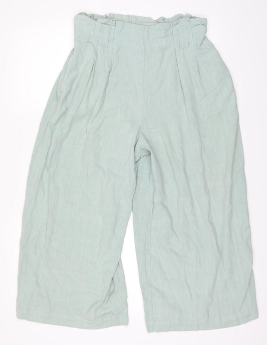 New Look Womens Green   Trousers  Size 12 L24 in