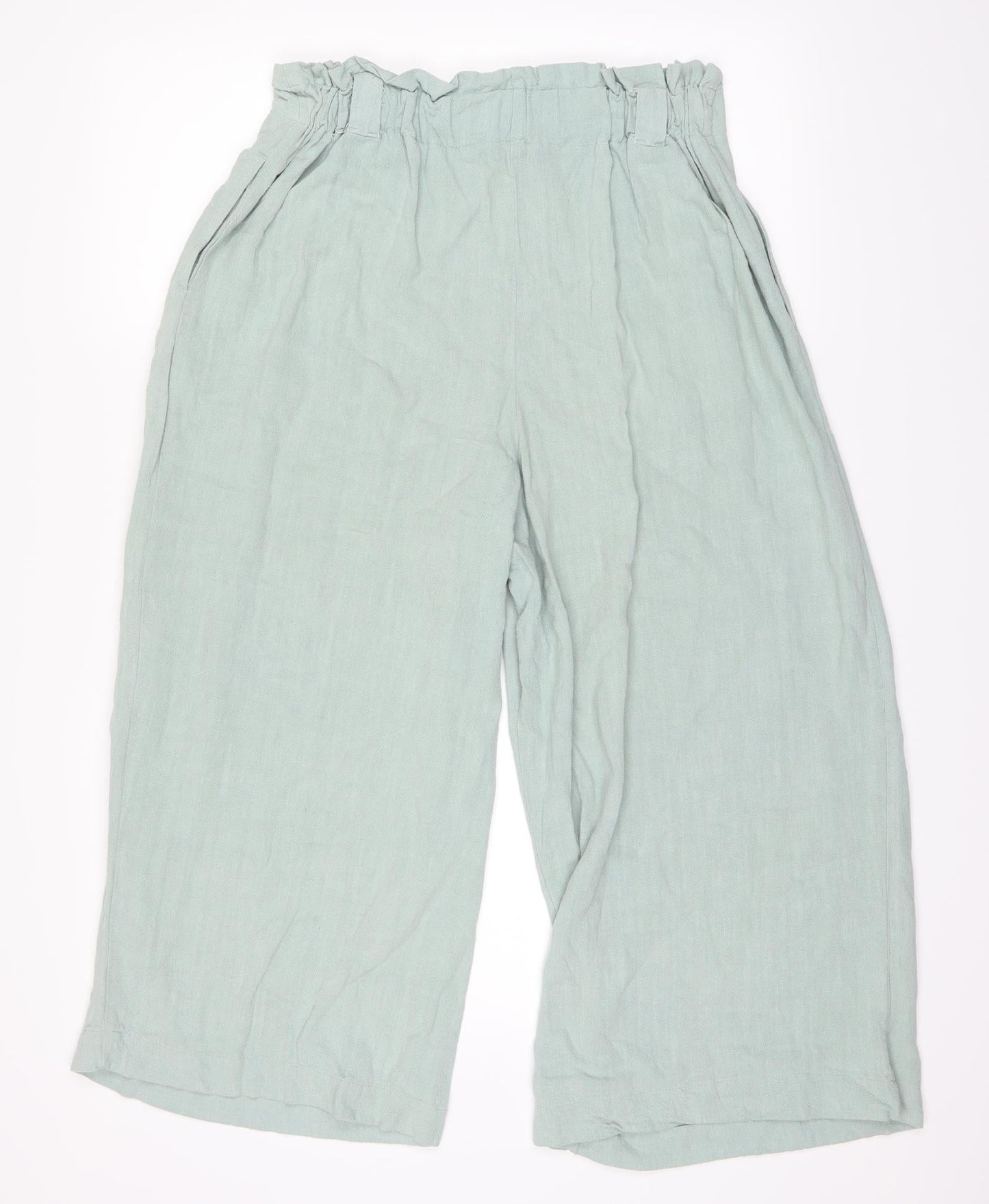 New Look Womens Green   Trousers  Size 12 L24 in