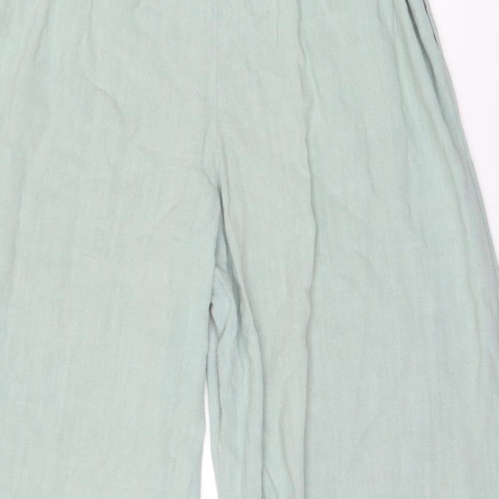 New Look Womens Green   Trousers  Size 12 L24 in
