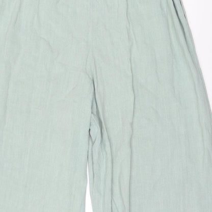 New Look Womens Green   Trousers  Size 12 L24 in