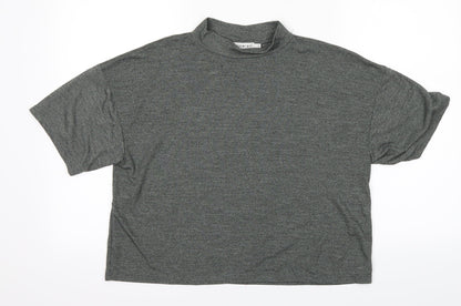 Light before Dark Womens Grey   Basic Blouse Size XS