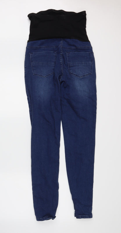 Blooming Marvellous Womens Blue  Denim Skinny Jeans Size 10 L30 in