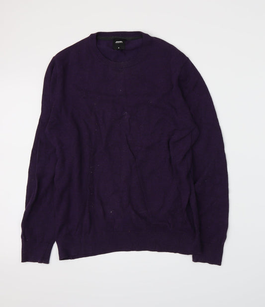Burton Mens Purple  Knit Pullover Jumper Size M
