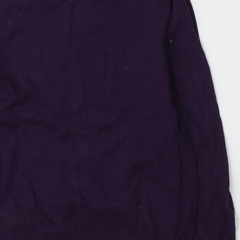 Burton Mens Purple  Knit Pullover Jumper Size M