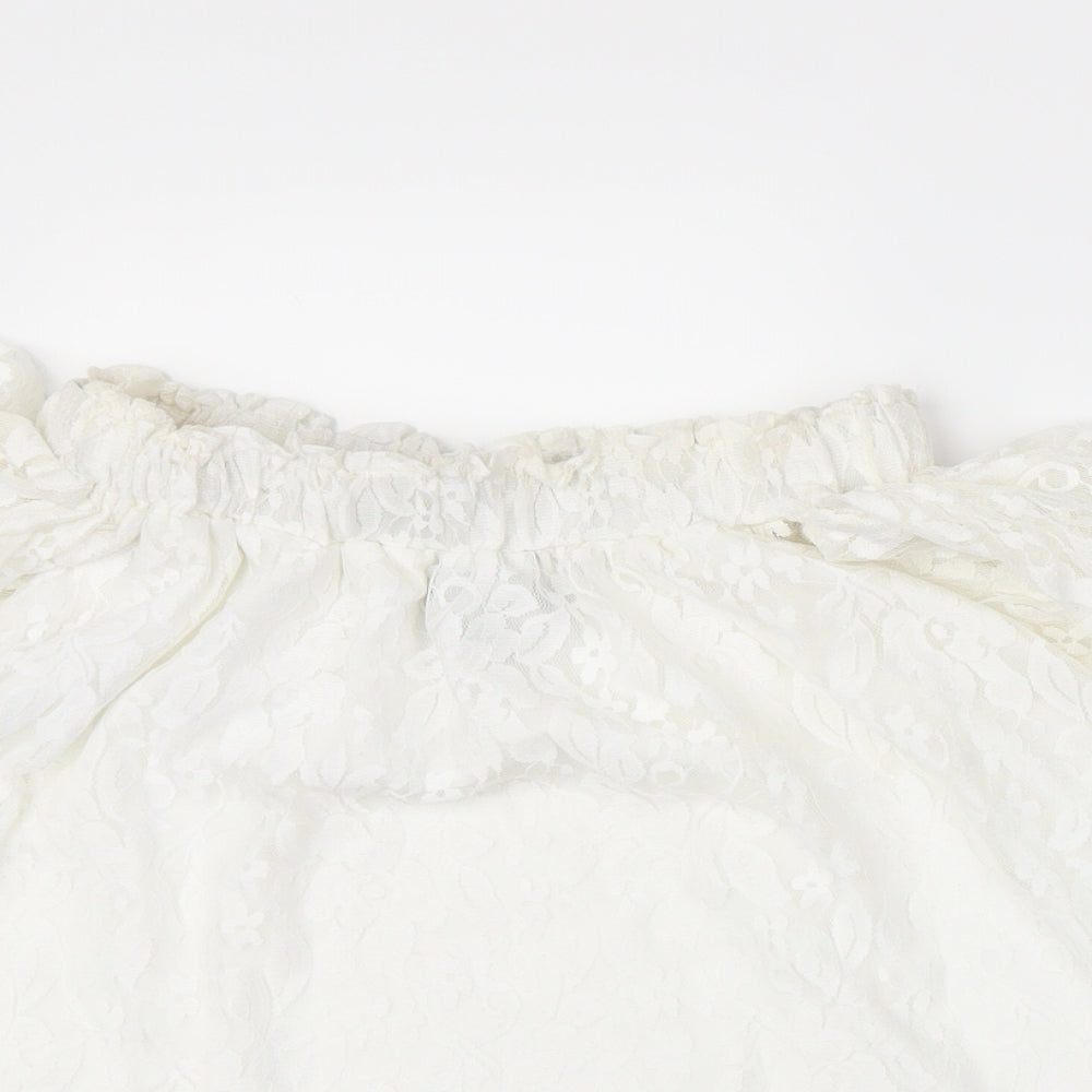 Atmosphere Womens White   Basic T-Shirt Size 8