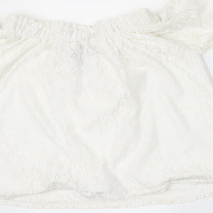 Atmosphere Womens White   Basic T-Shirt Size 8