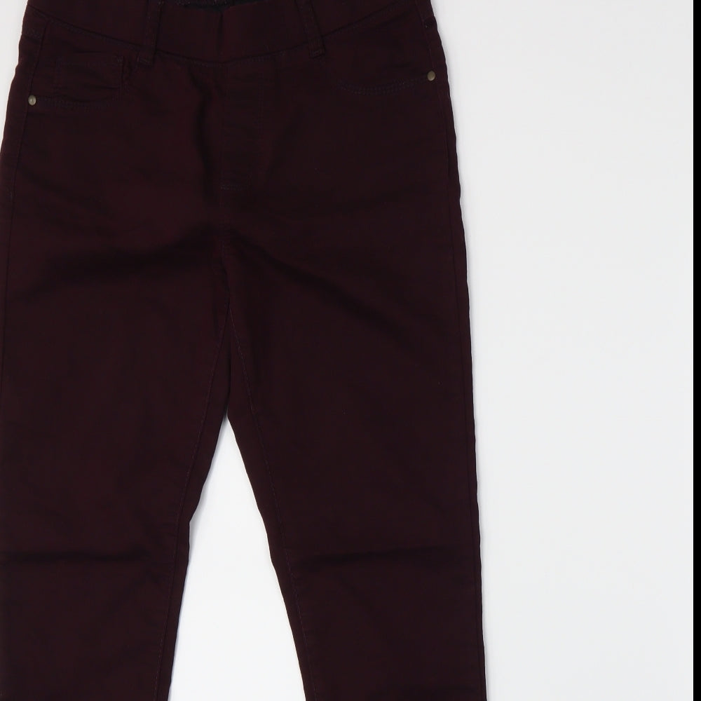 Dorothy Perkins Womens Red  Denim Skinny Jeans Size 10 L28 in