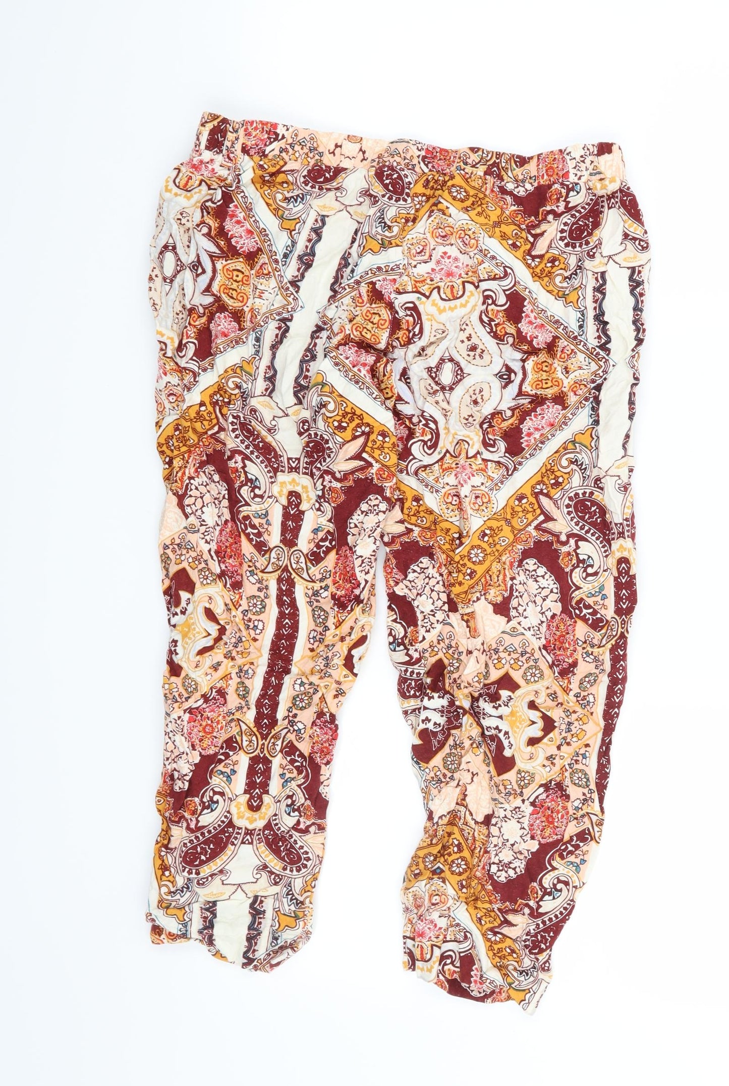 River Island Womens Multicoloured Floral  Chino Shorts Size 10