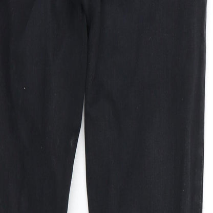 Topshop Womens Black  Denim Skinny Jeans  L25 in - Jamie