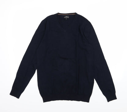 NEXT Mens Blue  Knit Pullover Jumper Size S