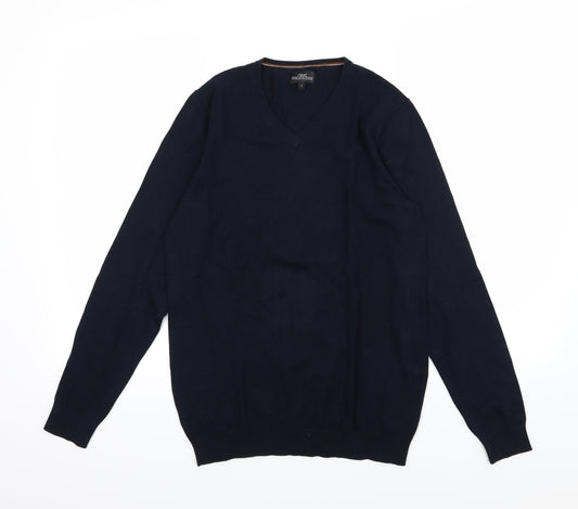 NEXT Mens Blue  Knit Pullover Jumper Size S