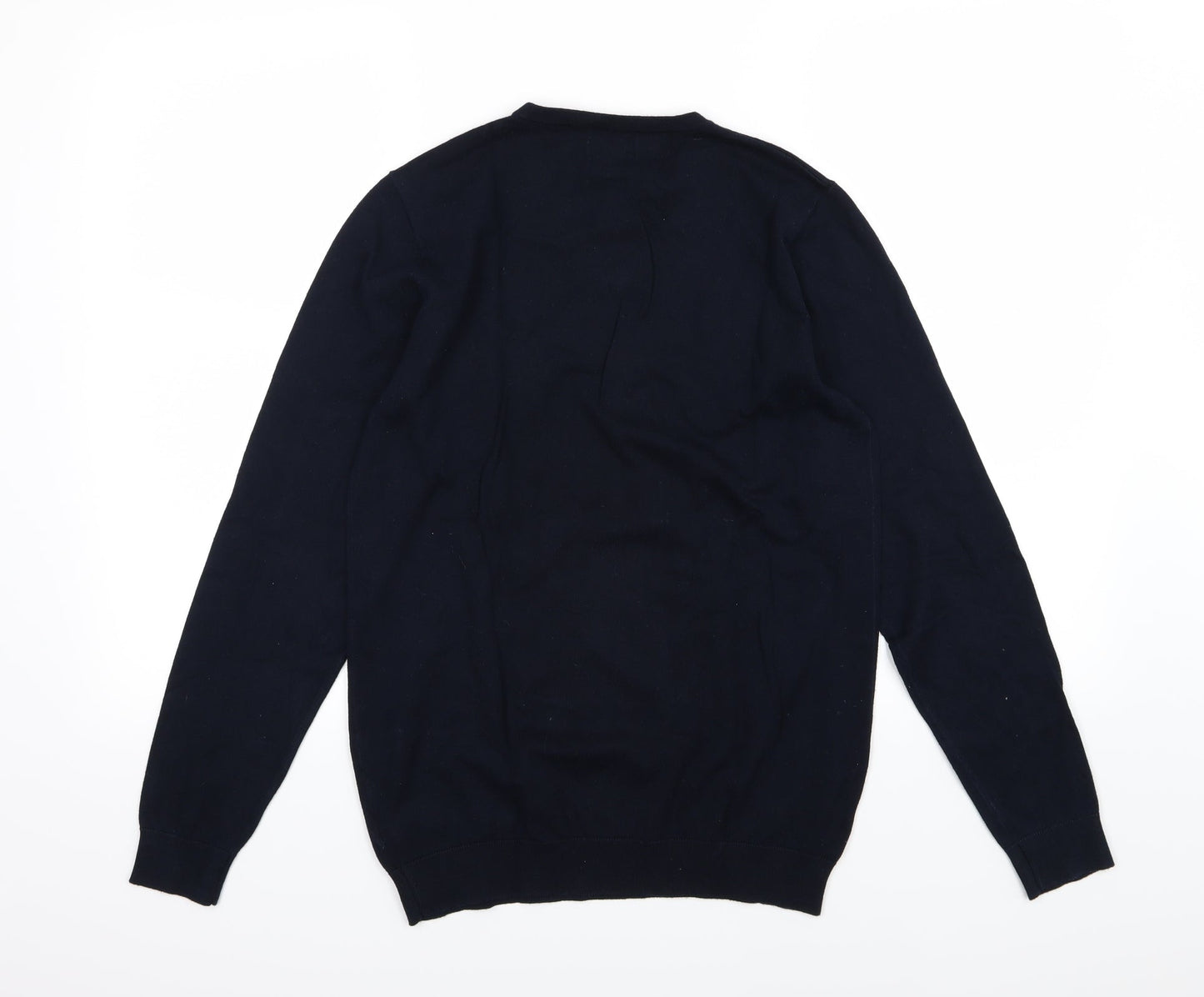 NEXT Mens Blue  Knit Pullover Jumper Size S