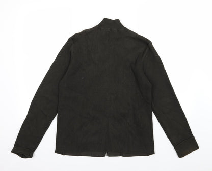 Linea Womens Grey  Knit Jacket  Size S