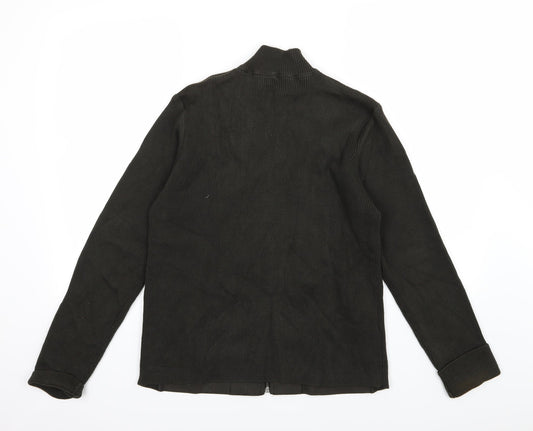 Linea Womens Grey  Knit Jacket  Size S