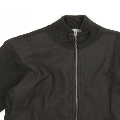 Linea Womens Grey  Knit Jacket  Size S