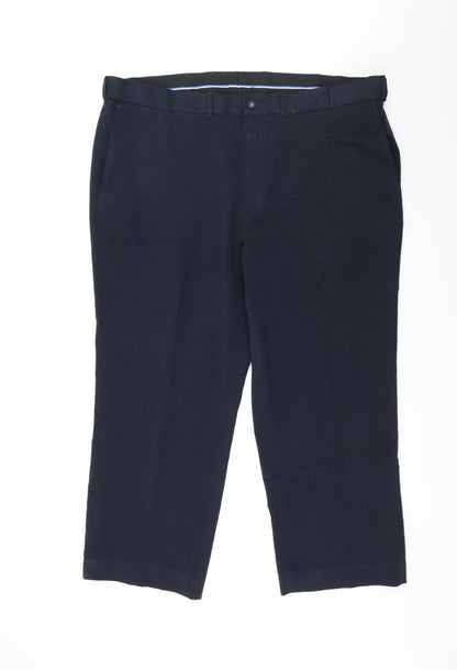Jack Reid Mens Blue   Trousers  Size 42 L26 in