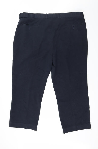 Jack Reid Mens Blue   Trousers  Size 42 L26 in