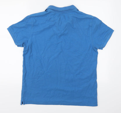 Easy Mens Blue    Polo Size M