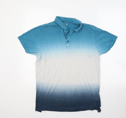 ACW85 Mens Blue    Polo Size M