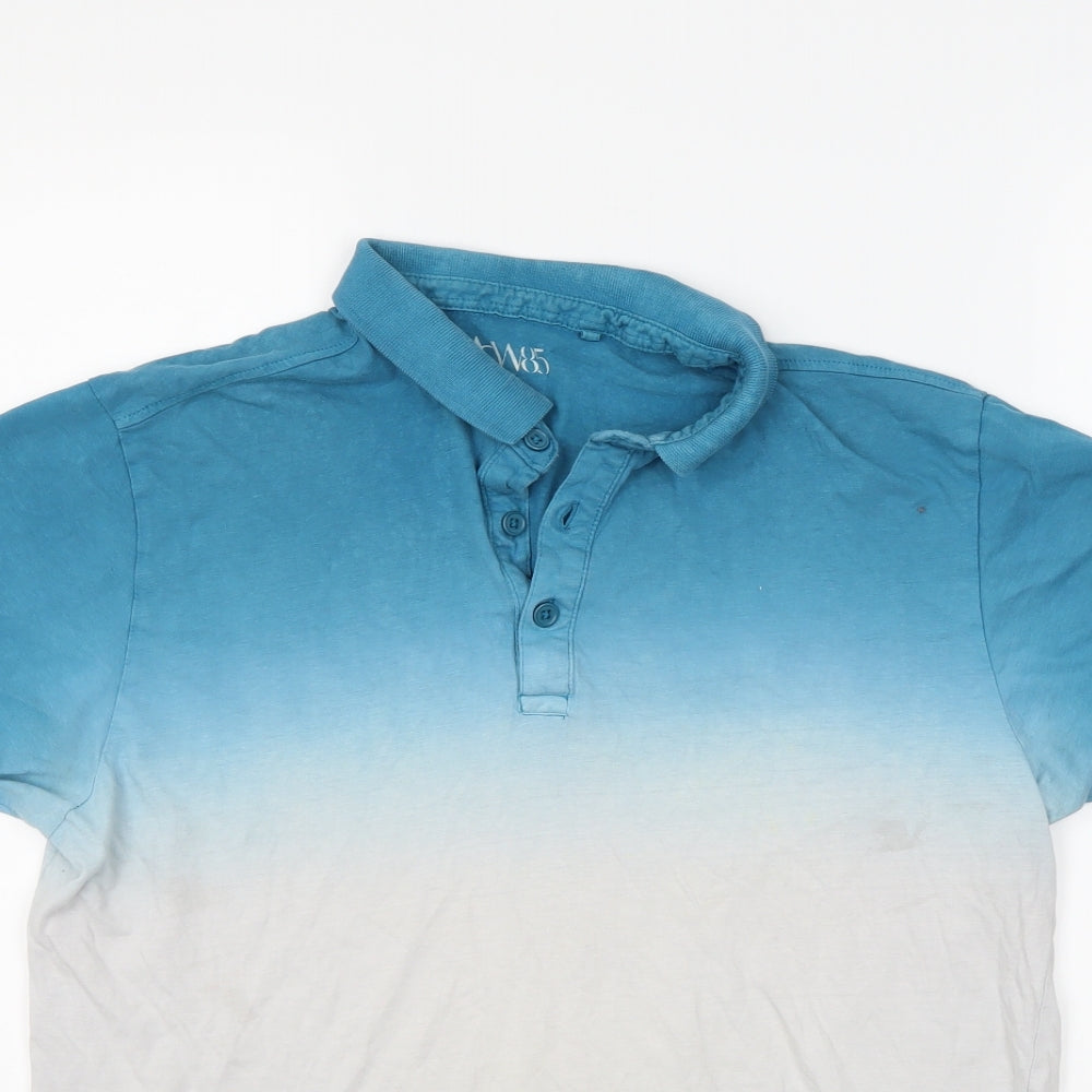 ACW85 Mens Blue    Polo Size M