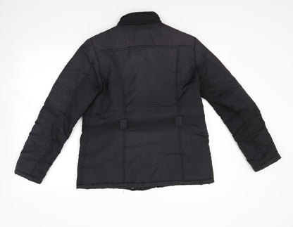 Papaya Womens Black   Jacket Coat Size 14