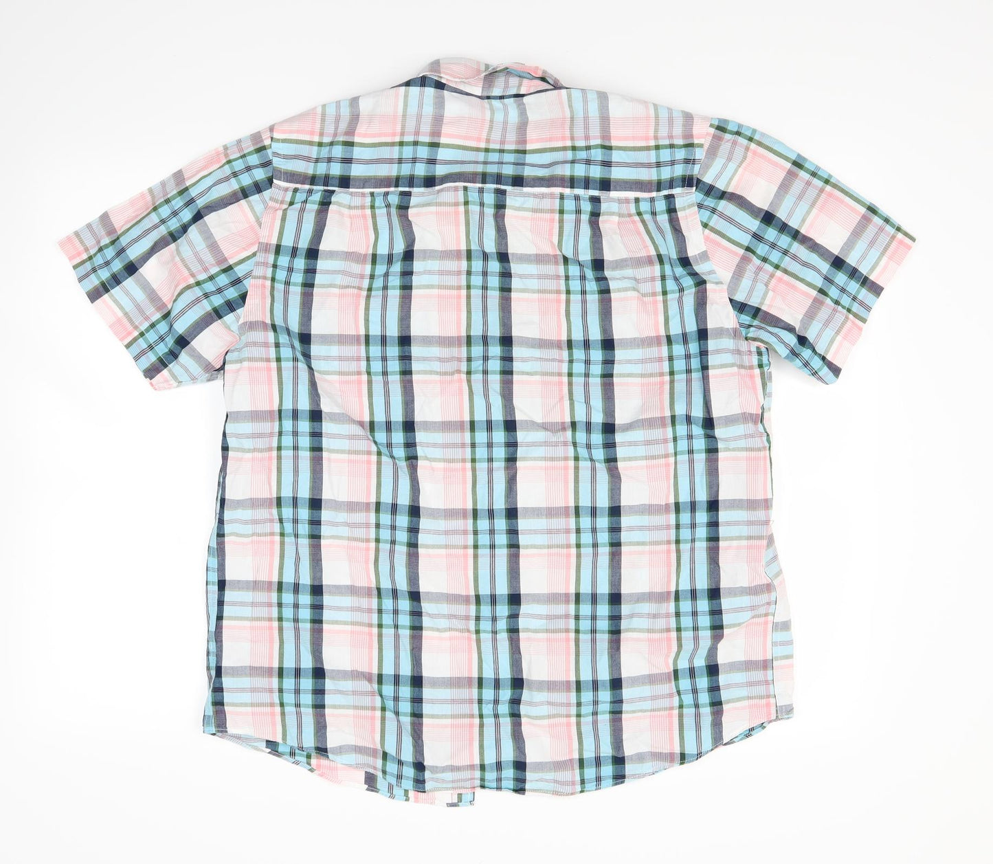Primark Mens Multicoloured Check   Button-Up Size L