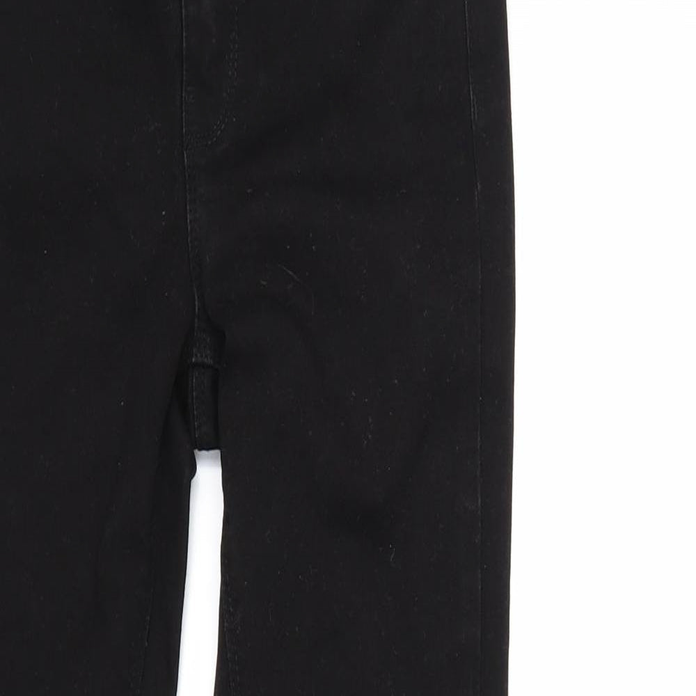 Denim & Co. Womens Black  Denim Skinny Jeans Size 6 L25 in