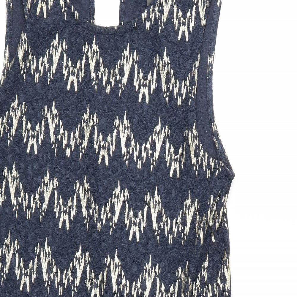 ICHI Womens Blue   Shift  Size S