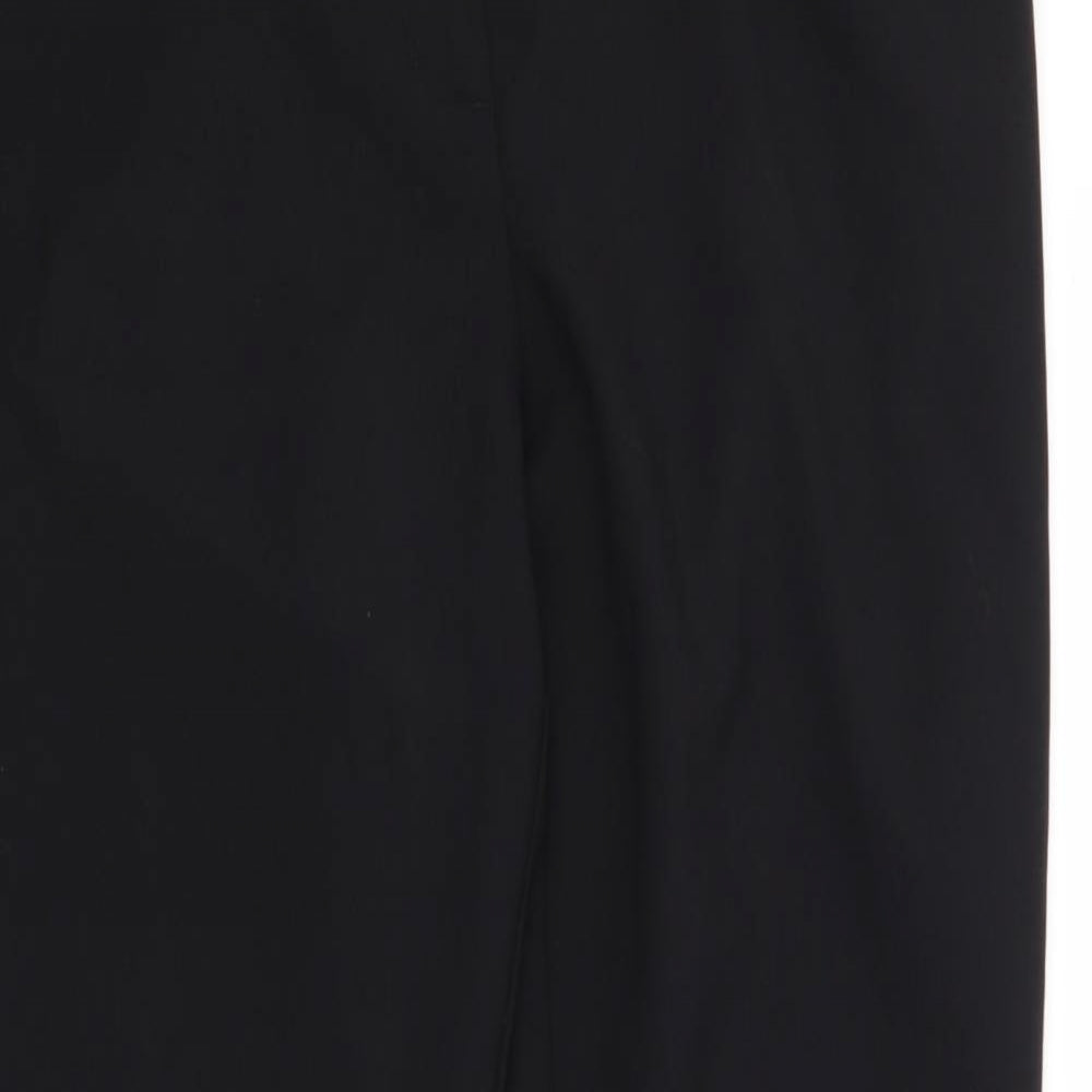 George Womens Black   Trousers  Size 12 L27 in