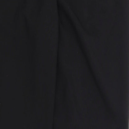 George Womens Black   Trousers  Size 12 L27 in