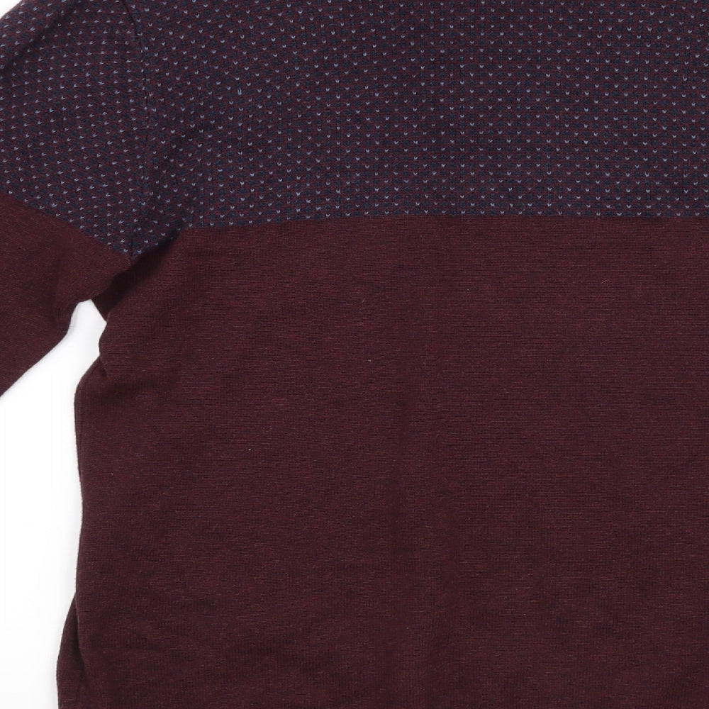 NEXT Mens Red   Pullover Jumper Size S