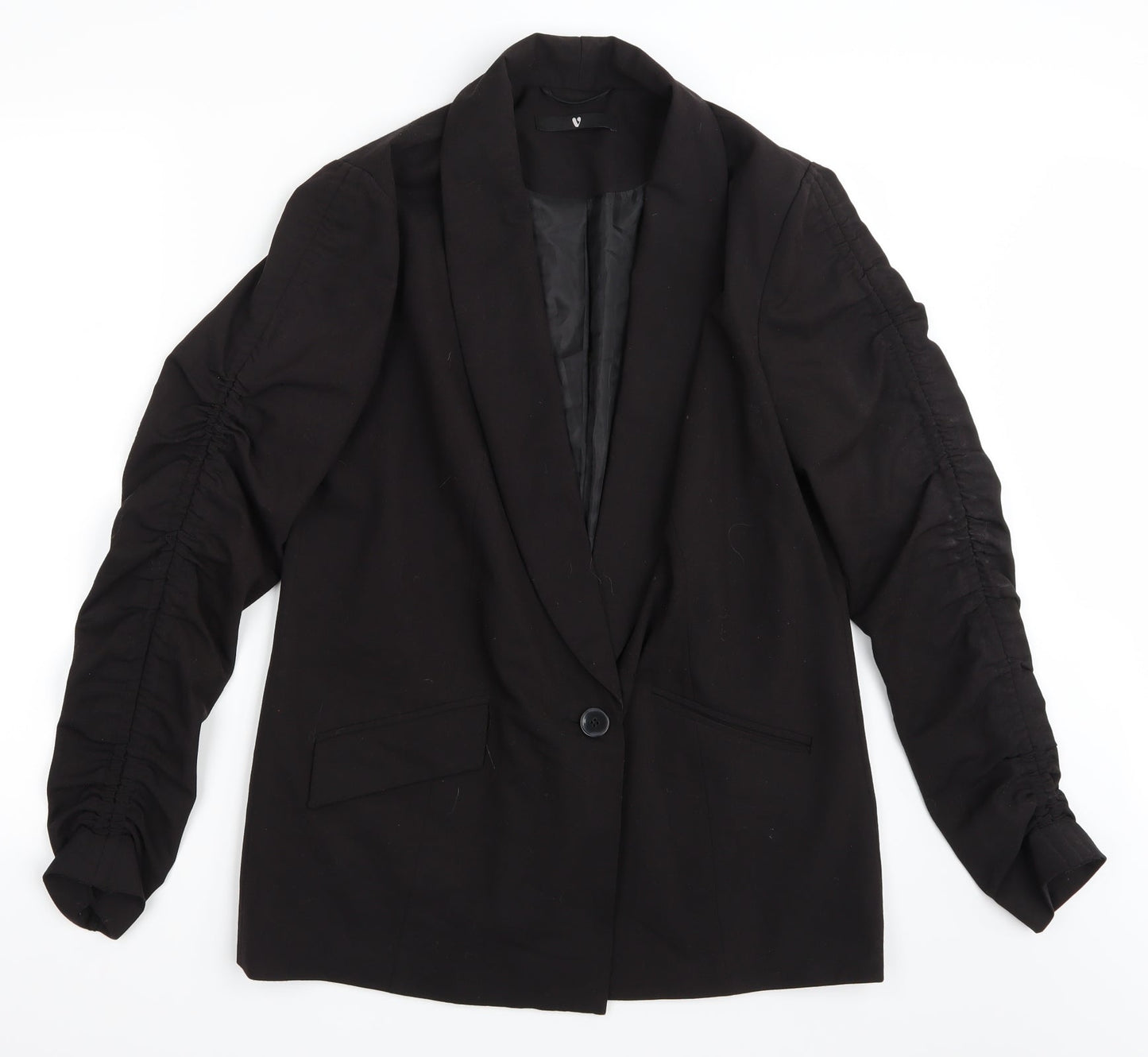 Very Womens Black   Jacket Blazer Size 14