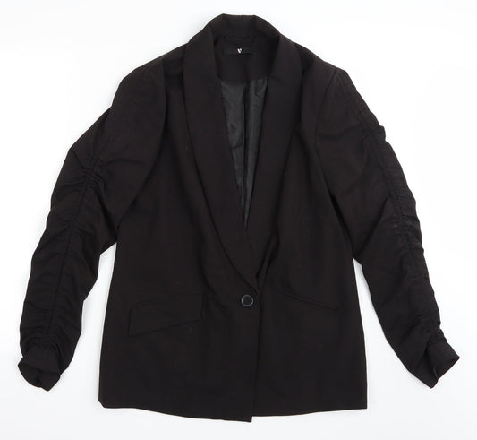 Very Womens Black   Jacket Blazer Size 14