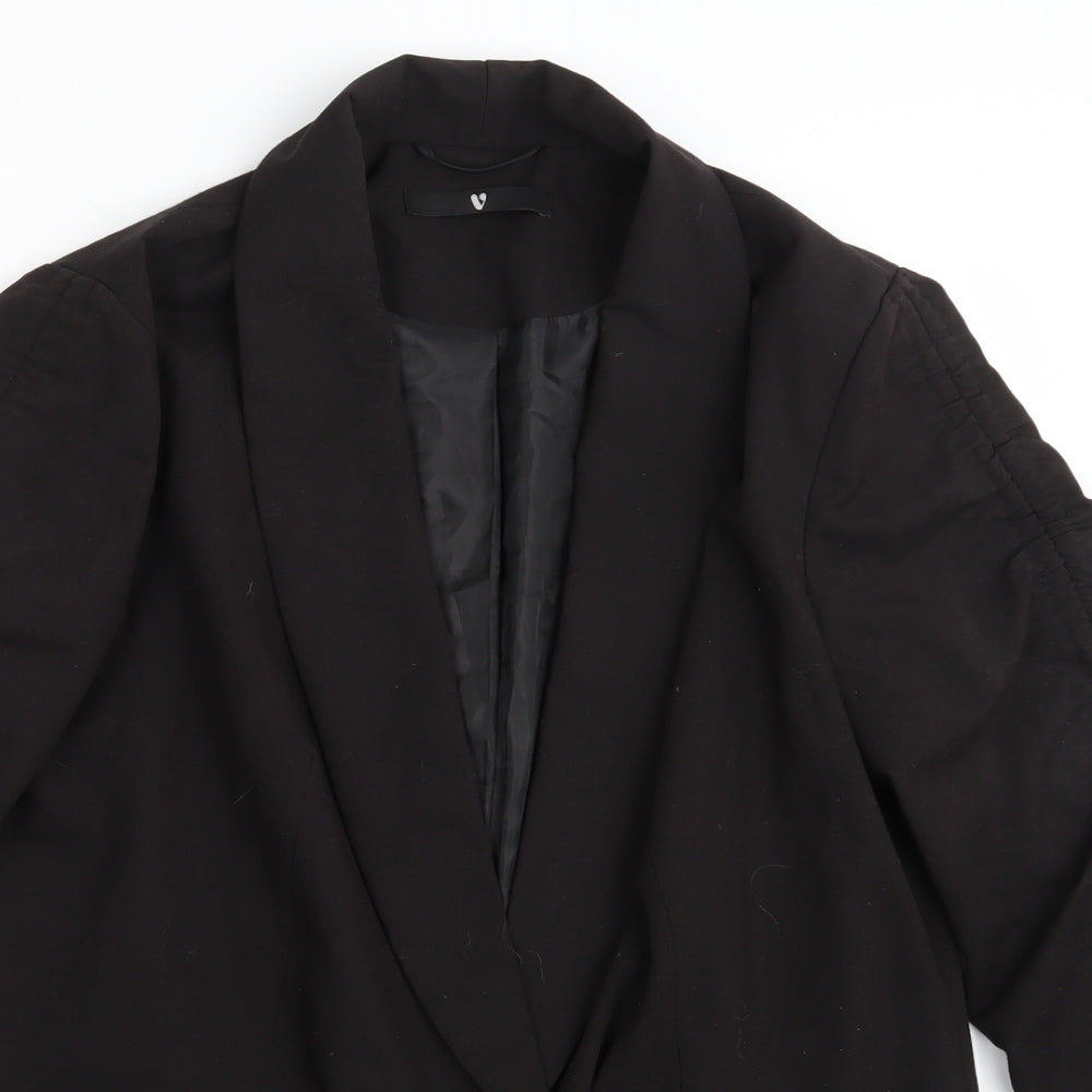 Very Womens Black   Jacket Blazer Size 14