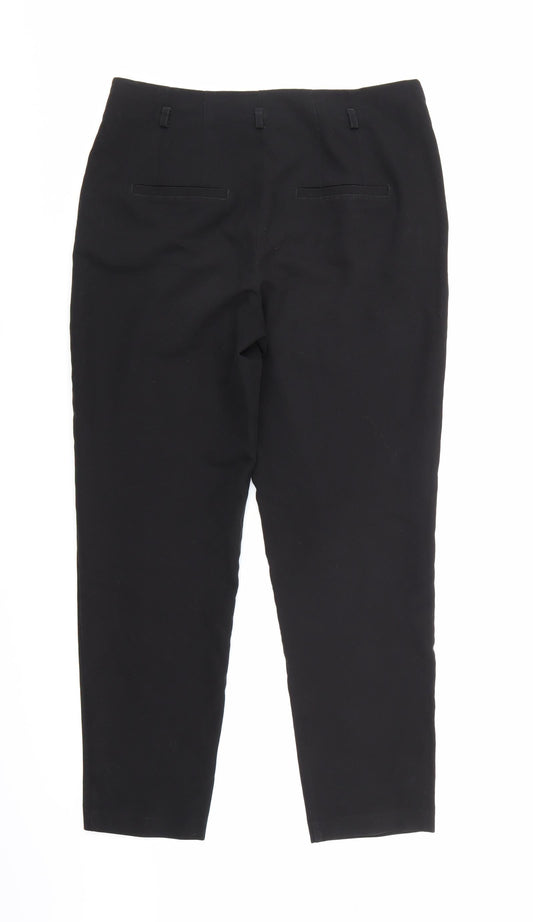 NEXT Womens Black   Trousers  Size 10 L26 in