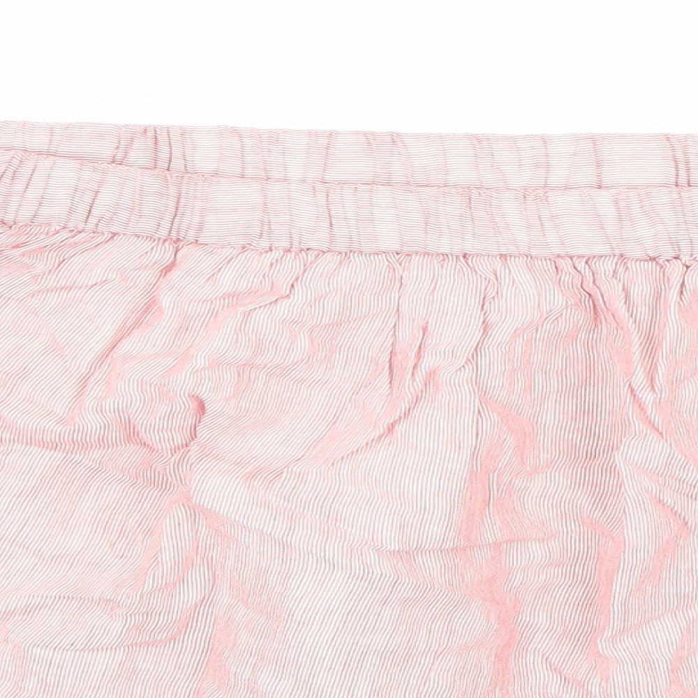 Jack Wills Womens Red Striped  Basic Blouse Size 8