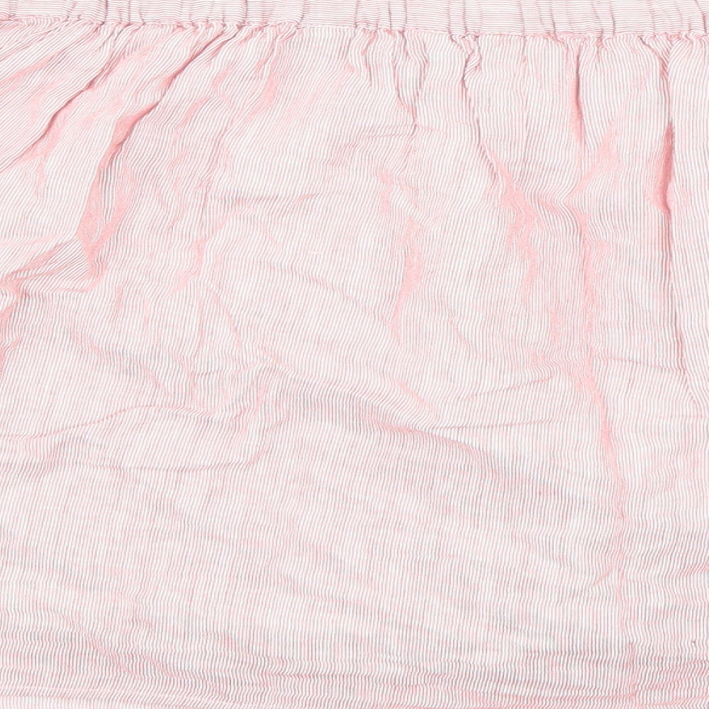 Jack Wills Womens Red Striped  Basic Blouse Size 8