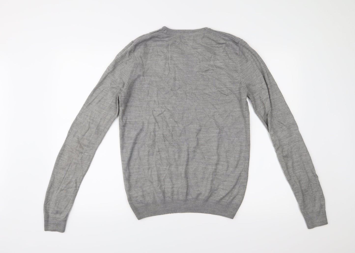 New Look Mens Grey   Pullover Jumper Size S