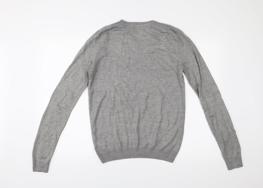 New Look Mens Grey   Pullover Jumper Size S