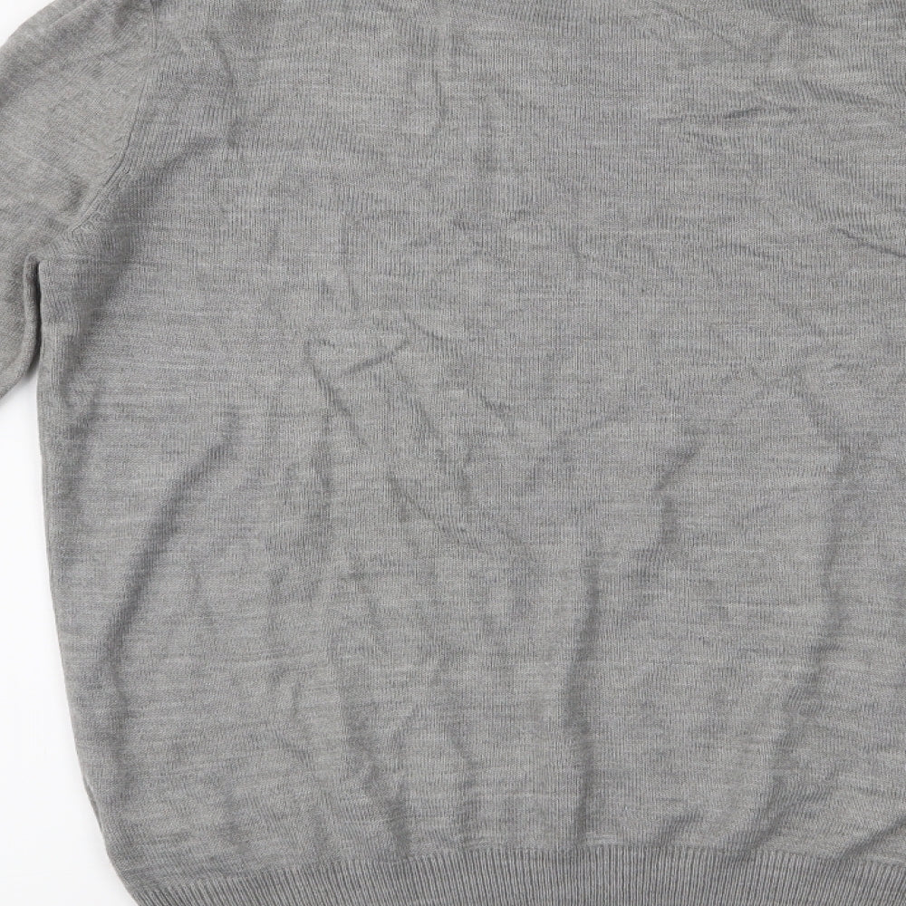 New Look Mens Grey   Pullover Jumper Size S