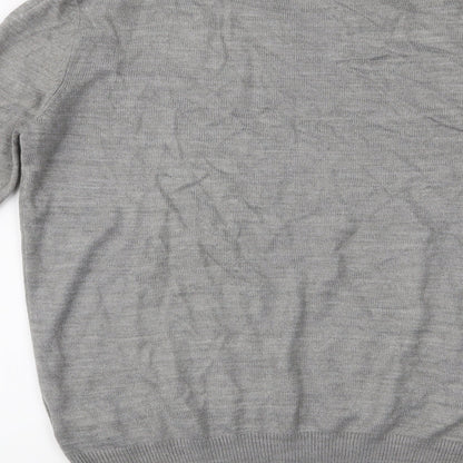 New Look Mens Grey   Pullover Jumper Size S