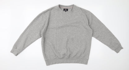 Hutson Harbour Mens Grey   Pullover Jumper Size L