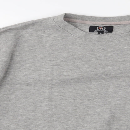 Hutson Harbour Mens Grey   Pullover Jumper Size L